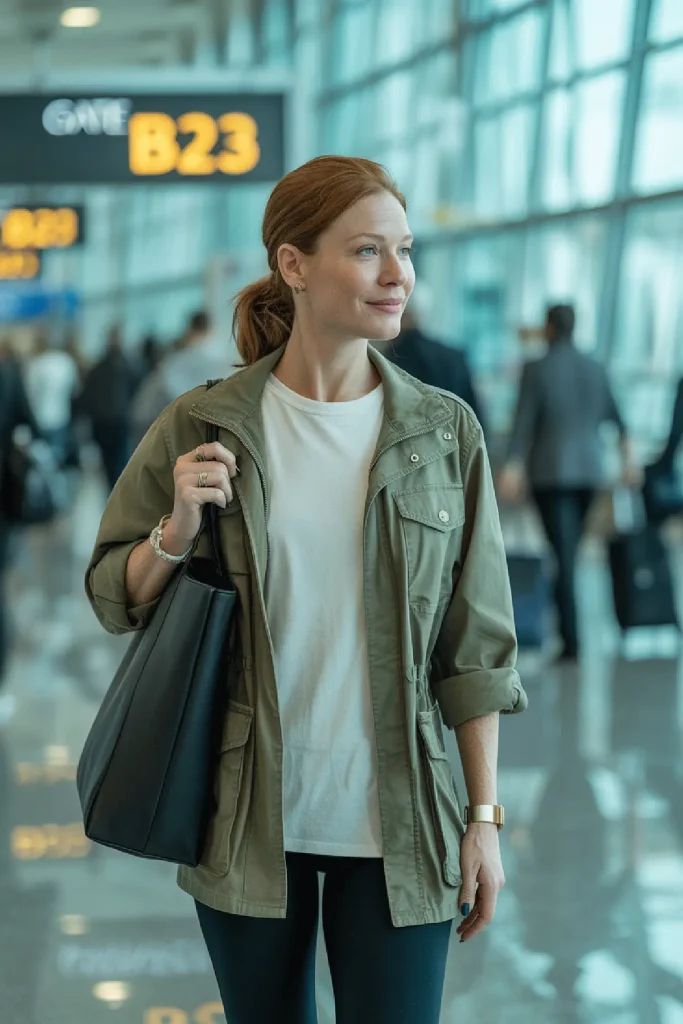 mom travel outfit
