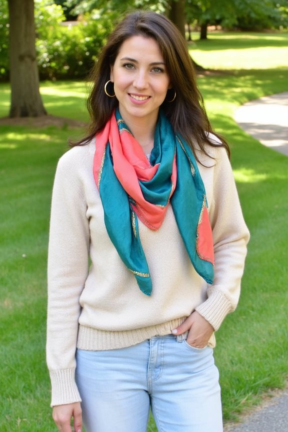 how to add color to your wardrobe, accessories add vibrant color