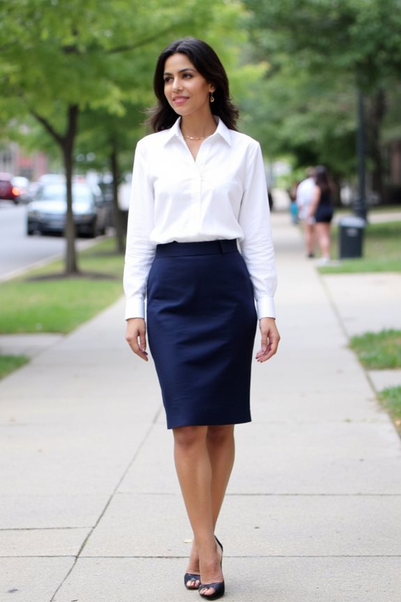 avoid denim and casual