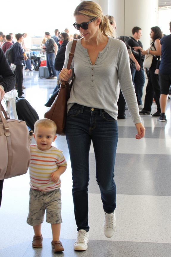 casual comfort for travel