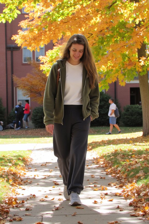casual yet stylish outfit