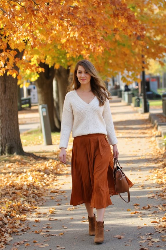 fall outfit ideas, chic comfort with sophistication