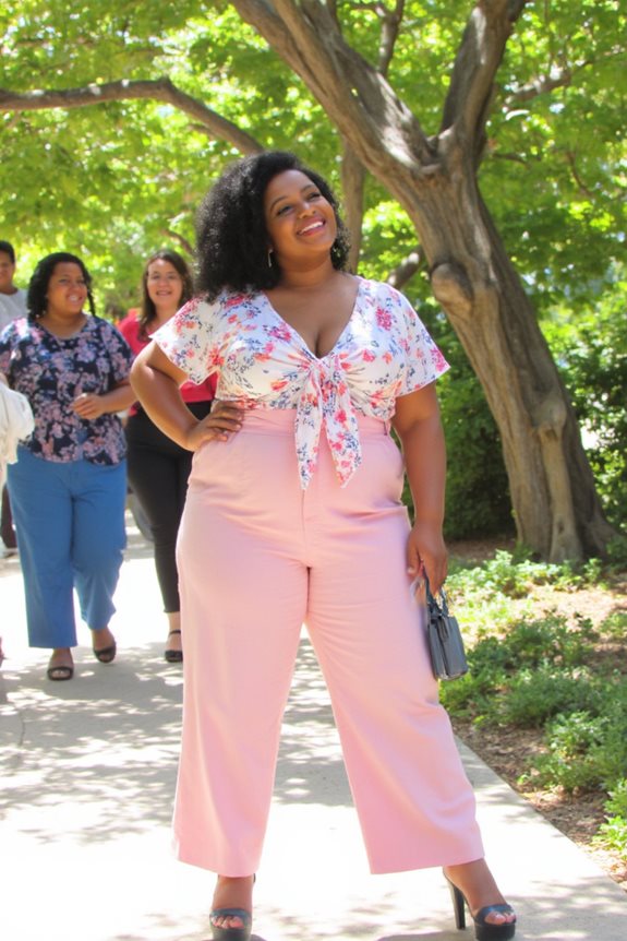 chic comfortable bachelorette outfit