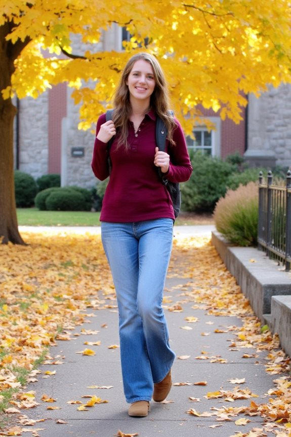 chill yet put together outfit