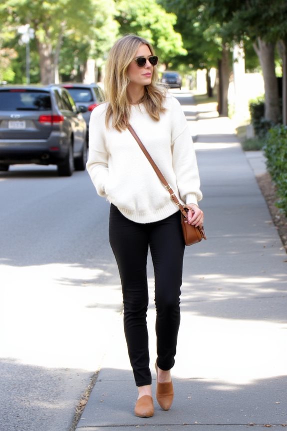 comfortable stylish brunch outfit
