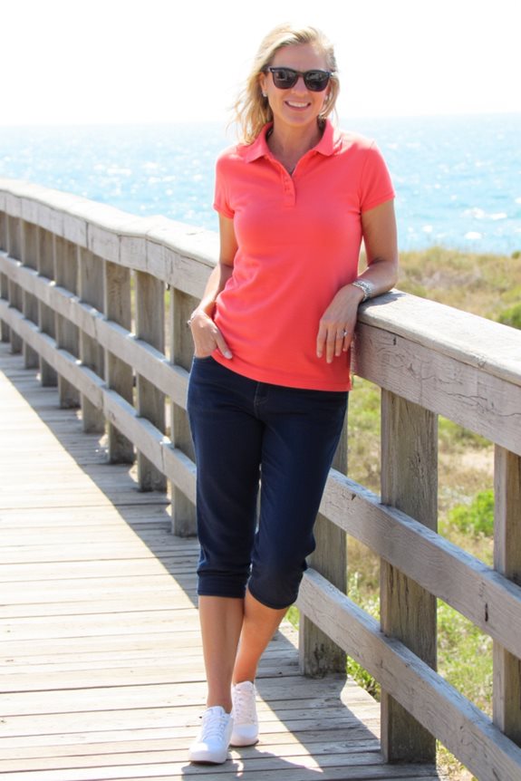 comfortable vacation outfit combo