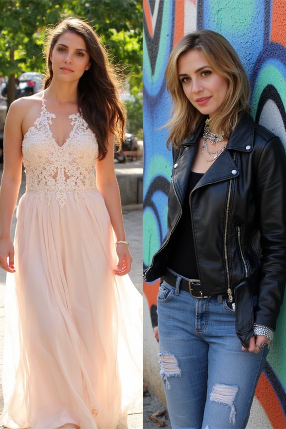 contrasting fashion aesthetics explained