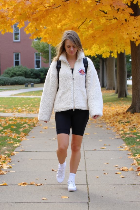 cozy athletic vibe outfit