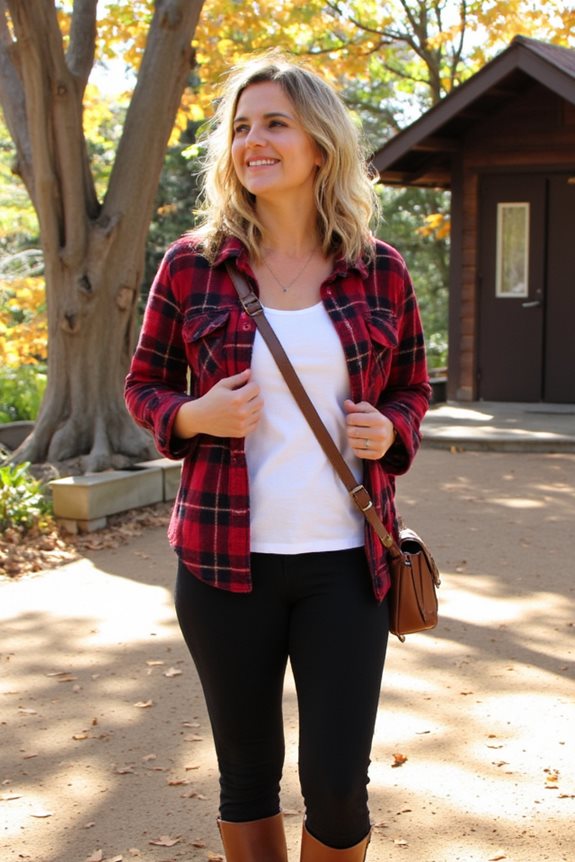 cozy autumn adventure outfit