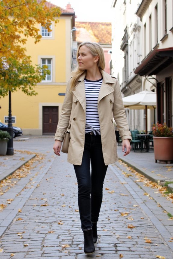 effortless chic travel outfit