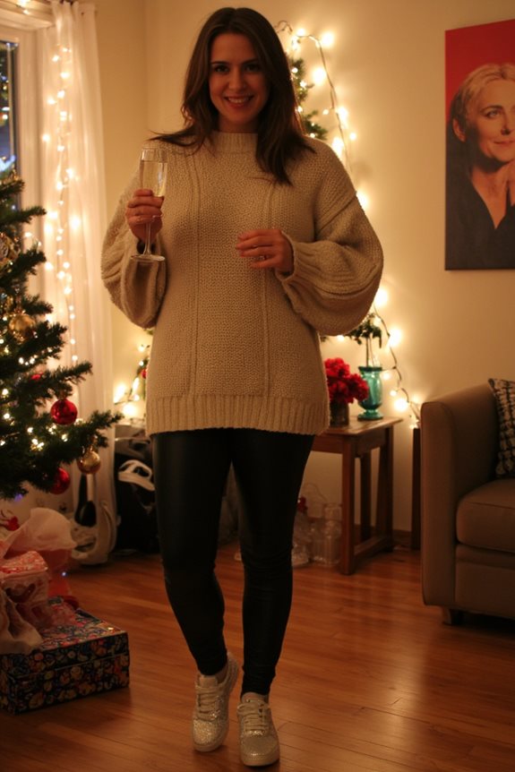 effortless chic with edge