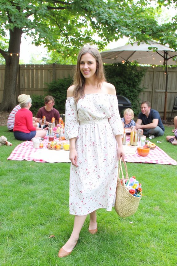 effortlessly chic bbq outfit