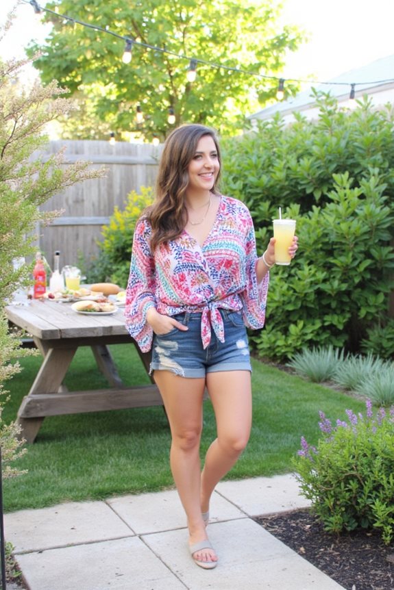 effortlessly chic summer outfit