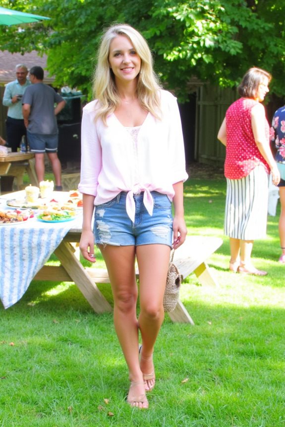 flirty casual summer outfit