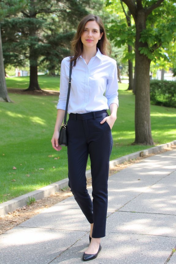 professional yet comfortable attire