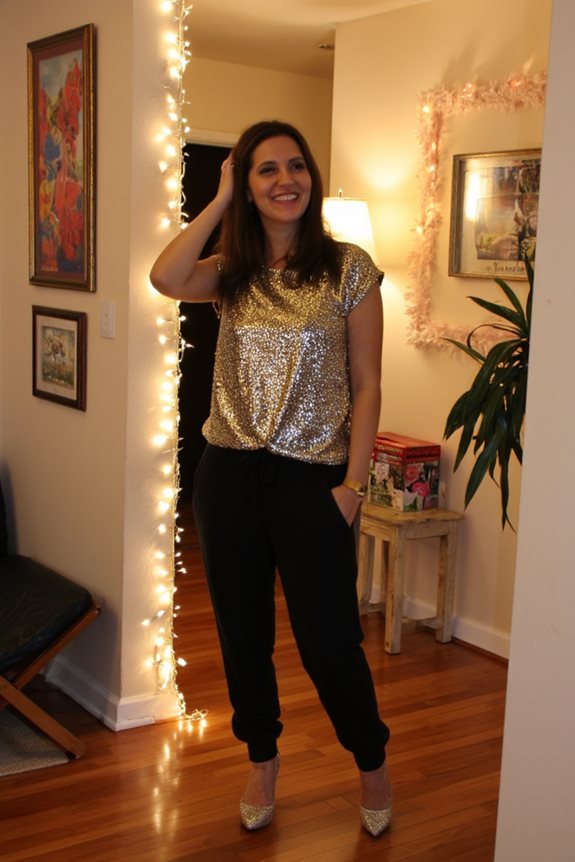 sparkle and comfort combined