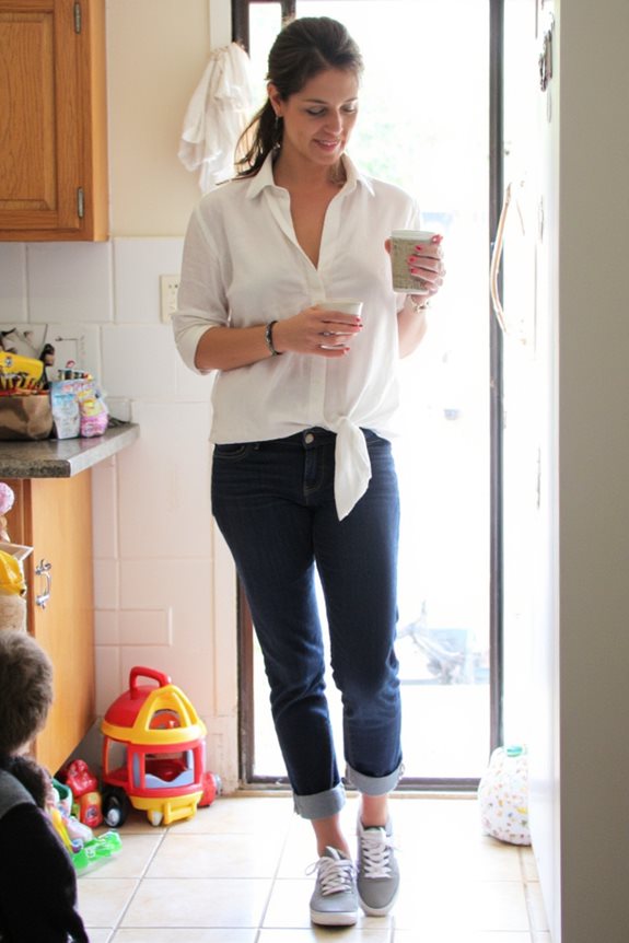 tailored jeans for shoes