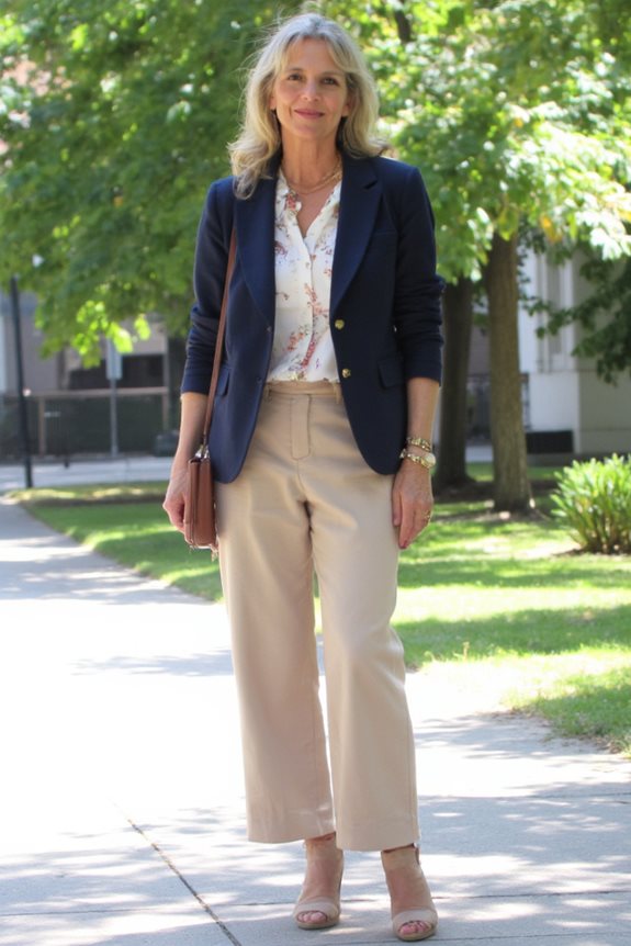 style tips for women over 40, timeless classics with flair